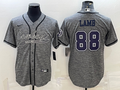 Men's Dallas Cowboys CeeDee Lamb #88 Gray Player Jerseys Joint Edition