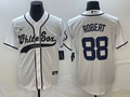 Men's Chicago White Sox Luis Robert #88 White Replica Player Jerseys Joint Edition