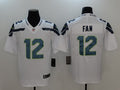 Men's Seattle Seahawks 12th Fan White Game Team Jerseys
