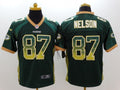 Men's Green Bay Packers Jordy Nelson #87 Green Game Jerseys