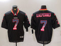 Men's San Francisco 49ers Colin Kaepernick #7 Black Team Game Jerseys