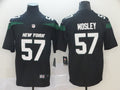 Men's New York Jets C. J. Mosley #57 Black Game Jerseys