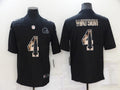 Men's Cleveland Browns Deshaun Watson #4 Black Game Jerseys