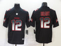 Men's Tampa Bay Buccaneers #12 Tom Brady Black Alternate Player Game Jerseys