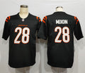 Men's Cincinnati Bengals Joe Mixon #28 Black Game Player Jerseys