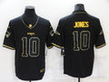 Men's New England Patriots Mac Jones #10 Black Game Jerseys