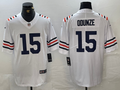 Men's Chicago Bears Rome Odunze #15 White 2024 NFL Draft 2nd Alternate Game Player Jerseys