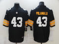 Men's Pittsburgh Steelers Troy Polamalu #43 Black Player Game Jerseys