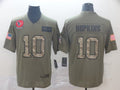 Men's Houston Texans DeAndre Hopkins #10 Brown Game Player Jerseys
