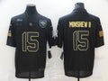 Men's Jacksonville Jaguars Gardner Minshew II #15 Black Game Jerseys