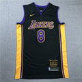 Men's Los Angeles Lakers Kobe Bryant Black #8 Swingman Player Jerseys