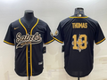 Men's New Orleans Saints Michael Thomas #13 Black Player Jerseys Joint Edition
