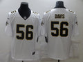 Men's New Orleans Saints Demario Davis #56 White Game Jerseys