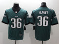 Men's Philadelphia Eagles Jay Ajayi #36 Midnight Green Game Jerseys