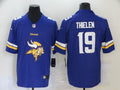 Men's Minnesota Vikings Adam Thielen #19 Purple Game Player Jerseys