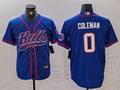 Men's Buffalo Bills Keon Coleman #0 Royal Game Jerseys