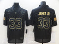 Men's Los Angeles Chargers Derwin James #33 Black Game Jerseys