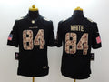 Men's Atlanta Falcons Roddy White #84 Black Game Player Jerseys