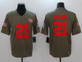 Men's New York Giants Landon Collins #21 Brown Game Jerseys