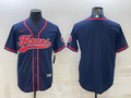 Men's Houston Texans Navy Blank Jerseys