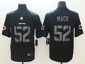 Men's Chicago Bears #52 Khalil Mack Black Game Player Jerseys