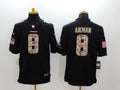 Men's Dallas Cowboys Troy Aikman #8 Black Game Player Jerseys