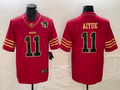 Men's San Francisco 49ers Brandon Aiyuk #11 Scarlet Player Jerseys