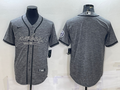 Men's Dallas Cowboys Gray Game Blank Jerseys