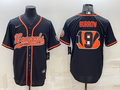 Men's Cincinnati Bengals Joe Burrow #9 Black Fashion Player Jerseys