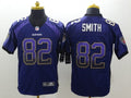 Men's Baltimore Ravens Torrey Smith #82 Purple Game Jerseys
