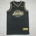 Men's Los Angeles Lakers LeBron James #23 NBA Black Swingman Player Jerseys