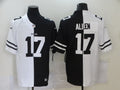 Men's Buffalo Bills Josh Allen #17 Black/White Game Jerseys