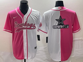 Men's Dallas Cowboys Pink/White Game Jerseys