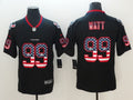 Men's Houston Texans #99 J.J. Watt Black Alternate Game Jerseys