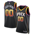 Men's Phoenix Suns Black 2022/23 Swingman Custom Jerseys - Statement Edition