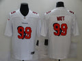 Men's Houston Texans J.J. Watt #99 White Game Jerseys