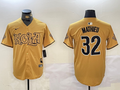 Men's New Orleans Saints Tyrann Mathieu #32 Yellow Player Jerseys