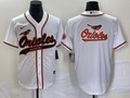 Men's Baltimore Orioles White Replica Team Jerseys Joint Edition