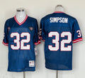 Men's Buffalo Bills OJ Simpson Mitchell & Ness Blue Legacy Replica Player Jerseys