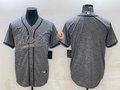 Men's Kansas City Chiefs Grey Blank Jerseys