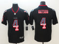 Men's Houston Texans Deshaun Watson #4 Black Authentic Game Jerseys