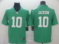Men's Philadelphia Eagles Desean Jackson #10 Green Game Jerseys