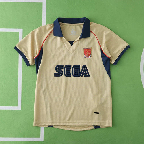 Arsenal F.C. Away Retro Kids Kit 01/02 Season