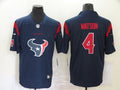 Men's Houston Texans Deshaun Watson #4 Navy Player Game Jerseys