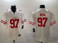Men's San Francisco 49ers #97 Nick Bosa Player Jerseys White