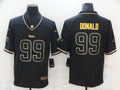 Men's Los Angeles Rams #99 Aaron Donald Black Game Jerseys