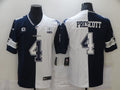 Men's Dallas Cowboys Dak Prescott #4 Navy/White Game Jerseys