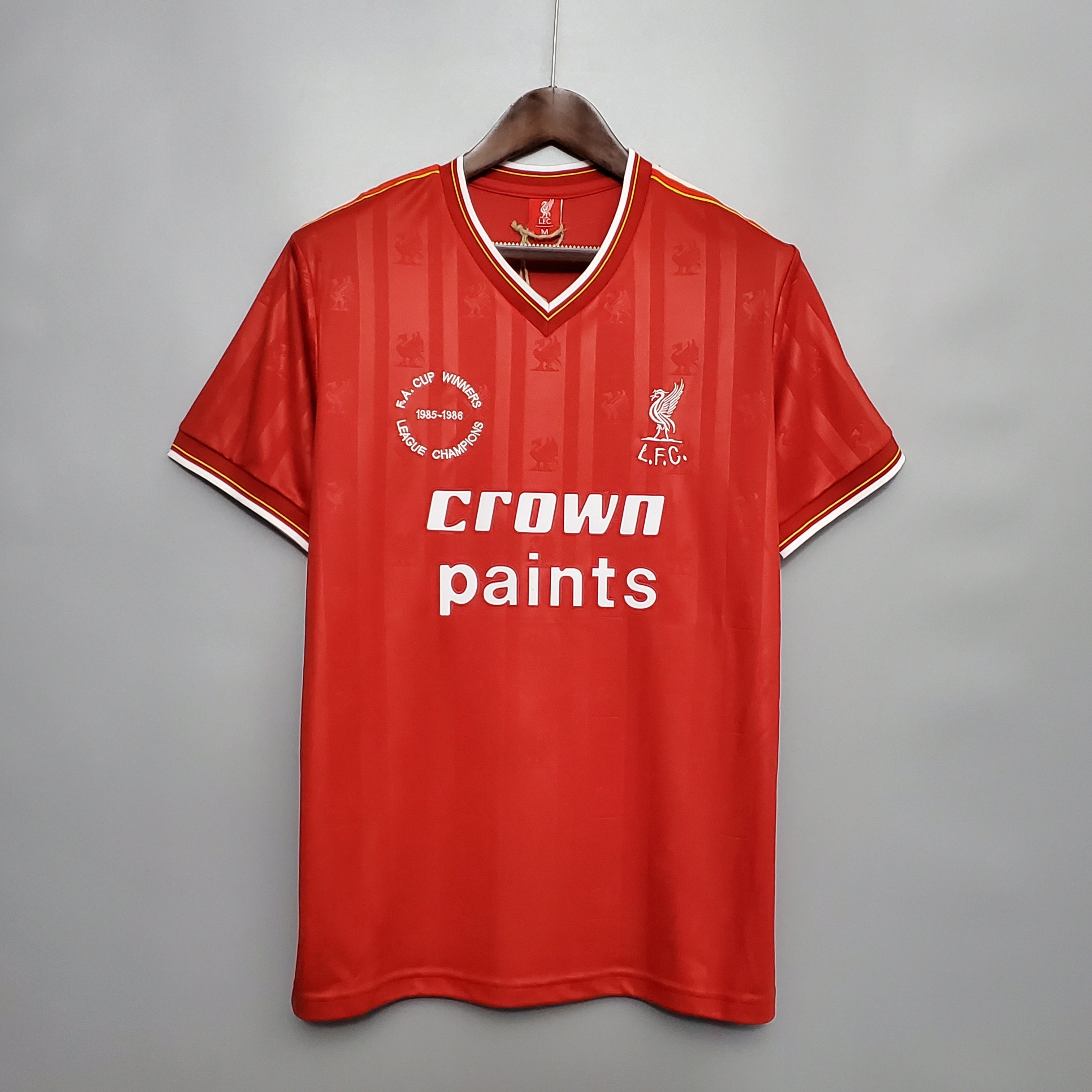 Liverpool 1985/86 Double Winners Third Away Jersey