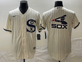 Men's Chicago White Sox Cream Replica Player Jerseys