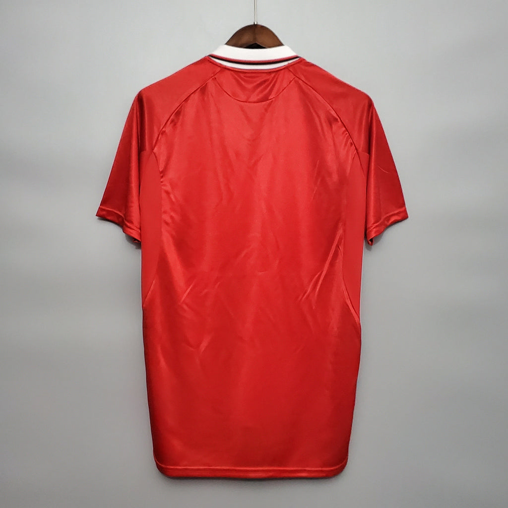 Manchester United 1999 Champions League Final Short Sleeve Jersey